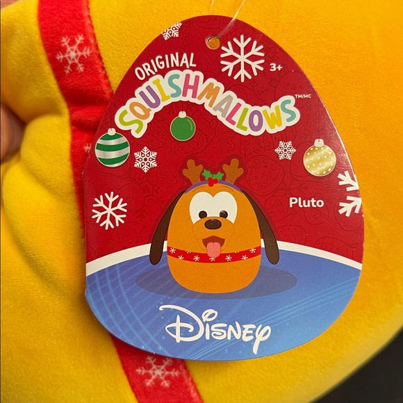 Pluto Holiday Squishmallow Disney NWT - Picture 4 of 8